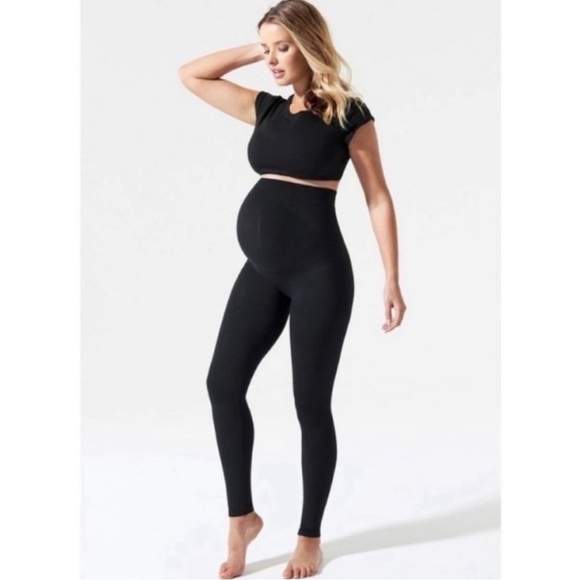 BLANQI Maternity Belly Support Leggings - Picture 1 of 12